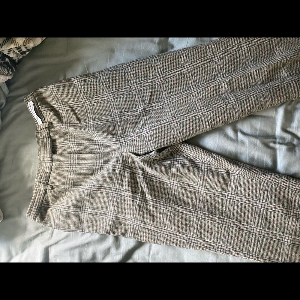 Vintage plaid pants